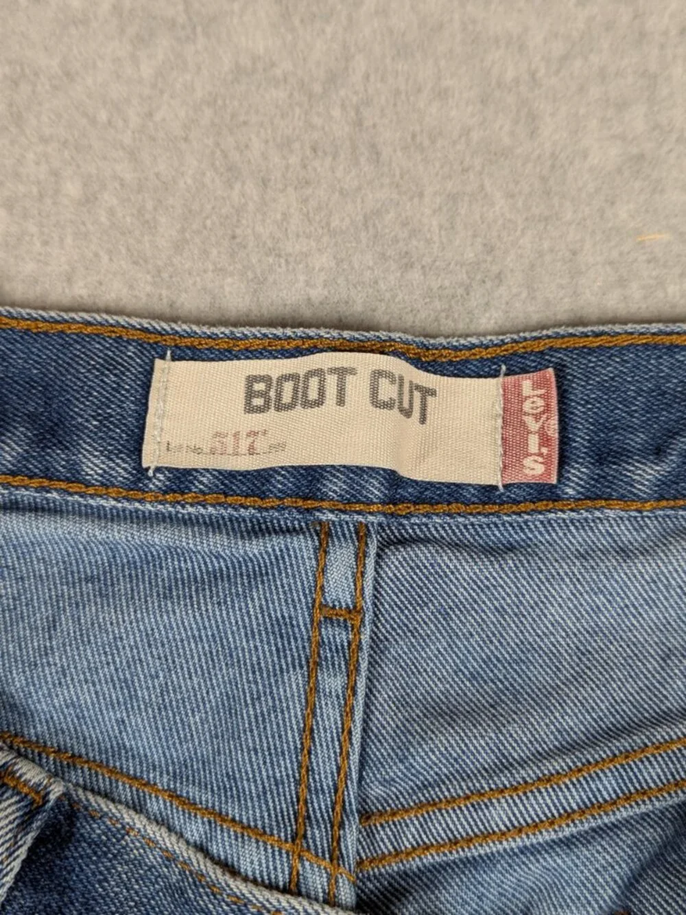 Levi's 517 Jeans Men's 35x34 (Actual 34x33) Blue Bootcut Rodeo Cowboy Western